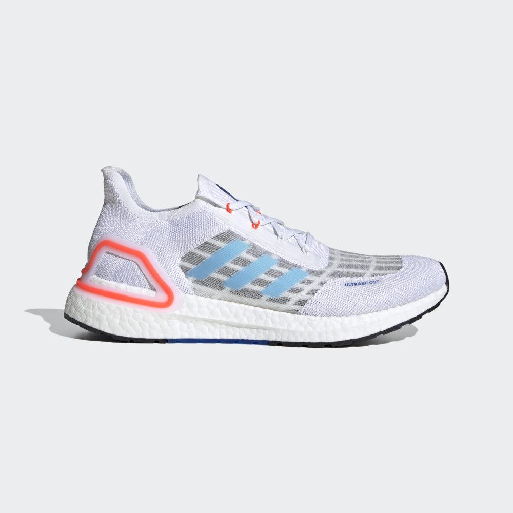 Adidas Men's Ultraboost SUMMER.RDY Running Shoes White/Blue/Red Ireland EG0751